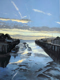 Whitstable Harbour at Low Tide